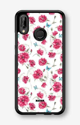 Huawei P20 Lite Hard Case – Poppies in Bloom - View 1