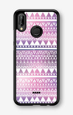 Huawei P20 Lite Hard Case – Purple Aztec - View 1
