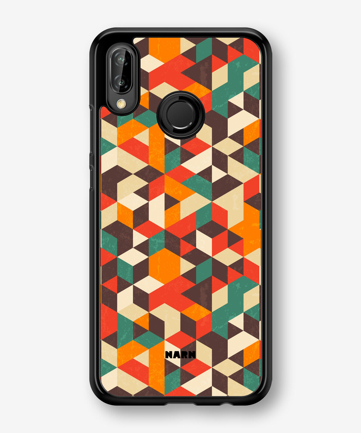Huawei P20 Lite Hard Case – Retro Geometric - View 1