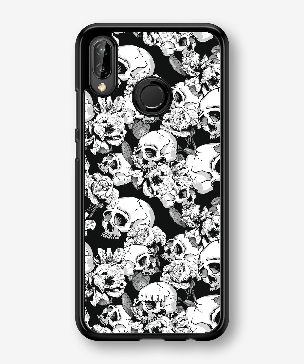 Huawei P20 Lite Hard Case – Skull Garden - View 1