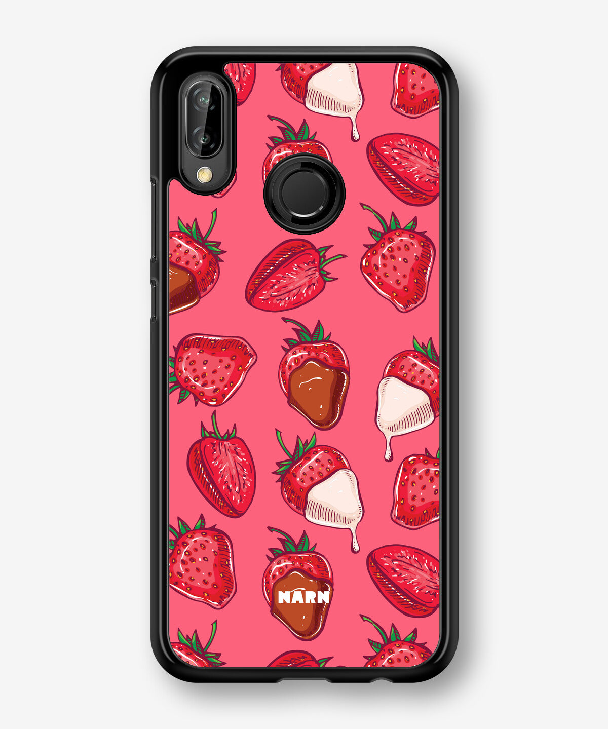 Huawei P20 Lite Hard Case – Strawberry Chocolate - View 1