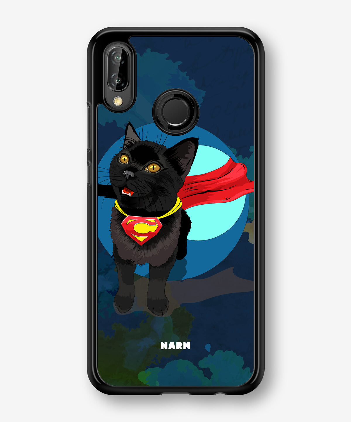 Huawei P20 Lite Hard Case – Super Cat - View 1