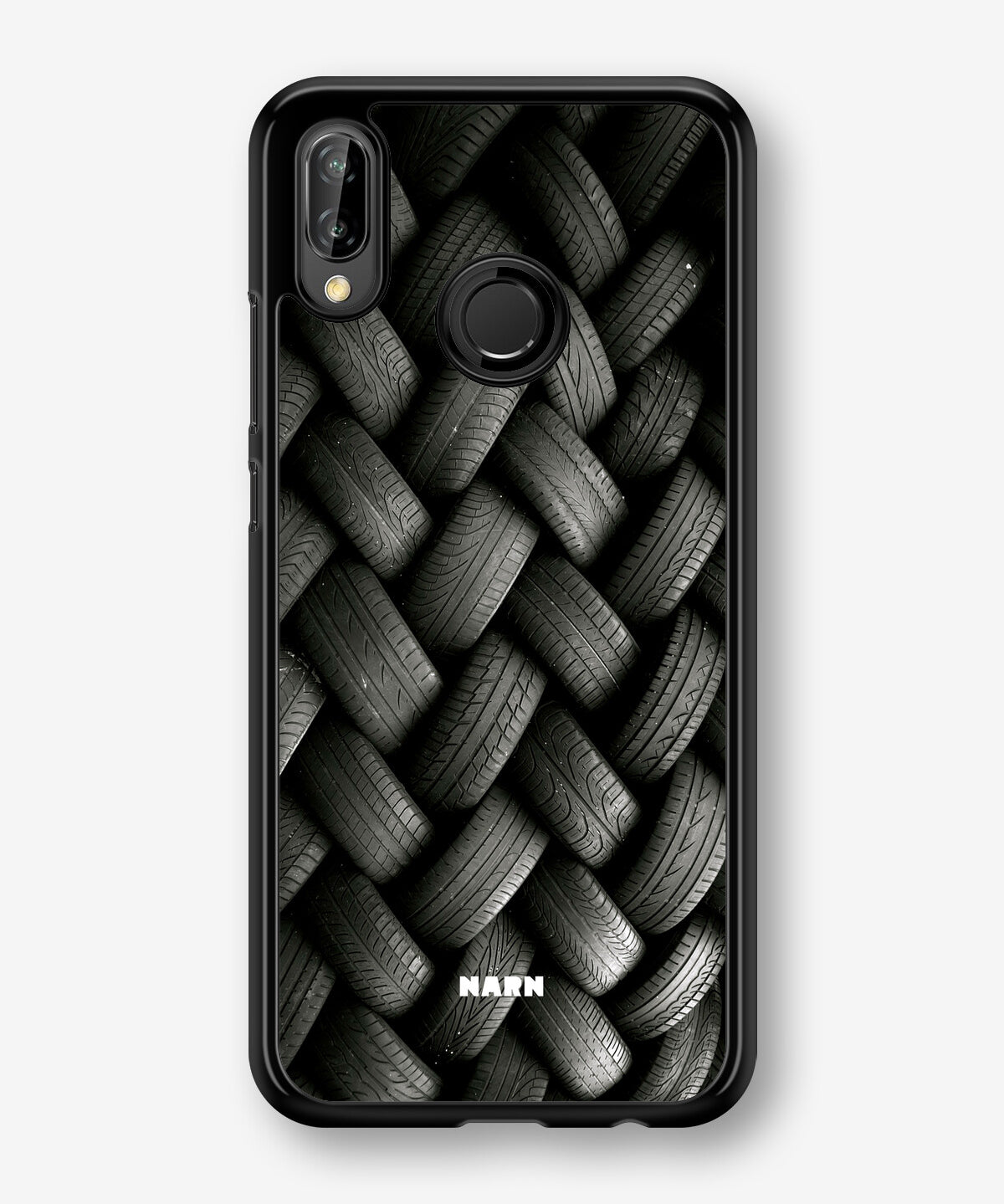 Huawei P20 Lite Hard Case – Tires Wall - View 1
