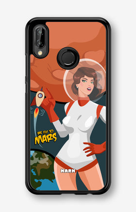 Huawei P20 Lite Hard Case – We Fly To Mars - View 1