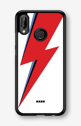 Huawei P20 Lite Hard Case – White Bowie  - View 1