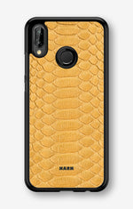 Huawei P20 Lite Hard Case – Yellow Snake - View 1