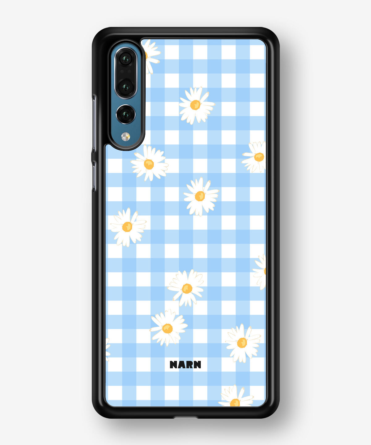 Huawei P20 Pro Hard Case – Blue Daisies - View 1