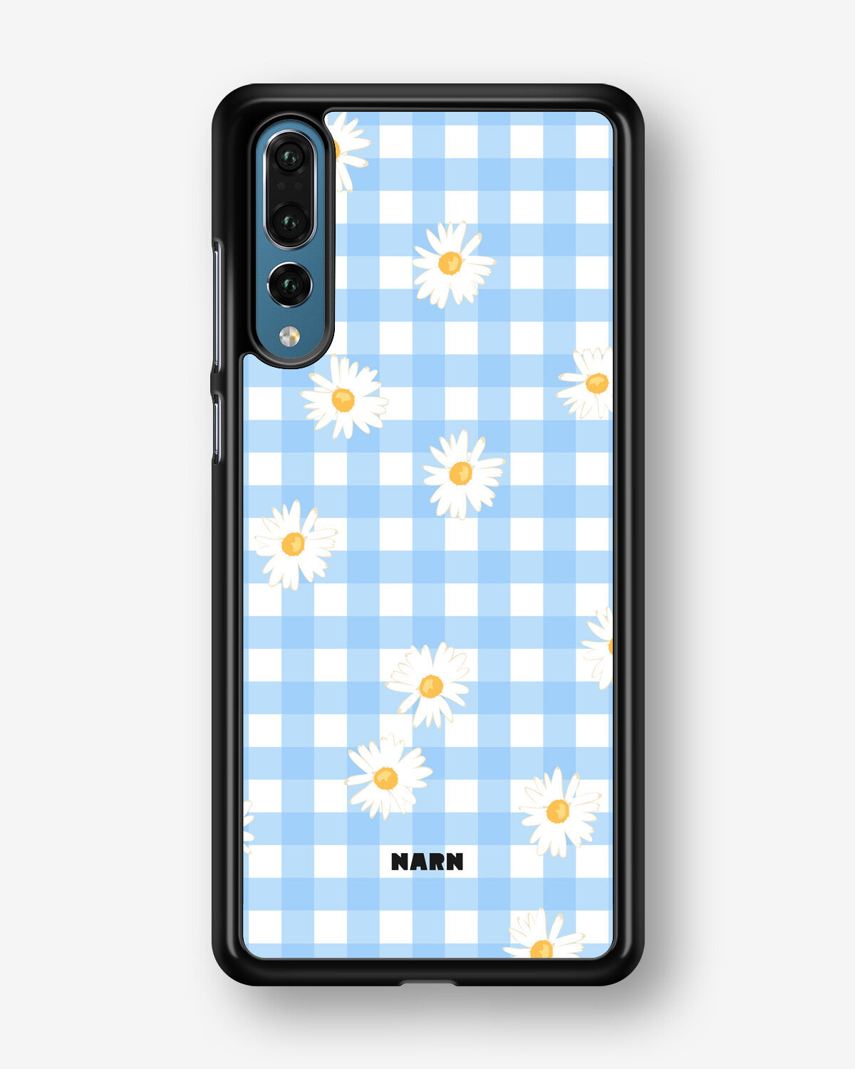 Huawei P20 Pro Hard Case – Blue Daisies - View 1