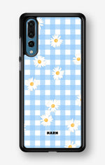 Huawei P20 Pro Hard Case – Blue Daisies - View 1