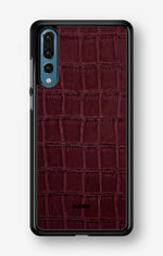 Huawei P20 Pro Hard Case – Rouge Croc - View 1