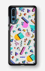 Huawei P20 Pro Hard Case – 80s Memphis - View 1