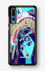 Huawei P20 Pro Hard Case – Abstract Cat - View 1