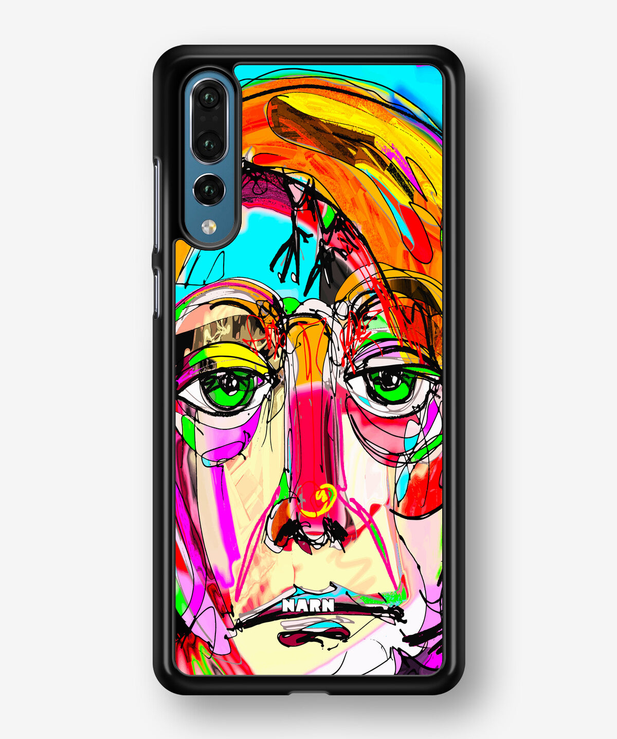 Huawei P20 Pro Hard Case – Abstract Portrait - View 1