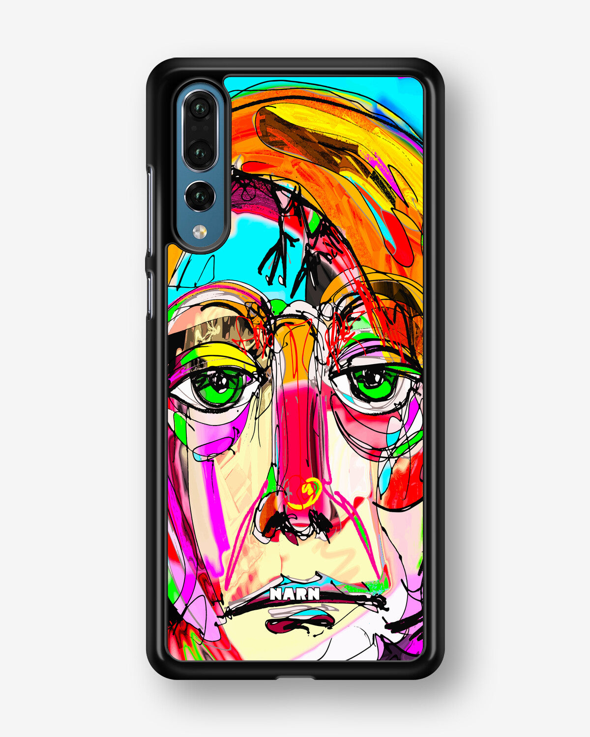 Huawei P20 Pro Hard Case – Abstract Portrait - View 1