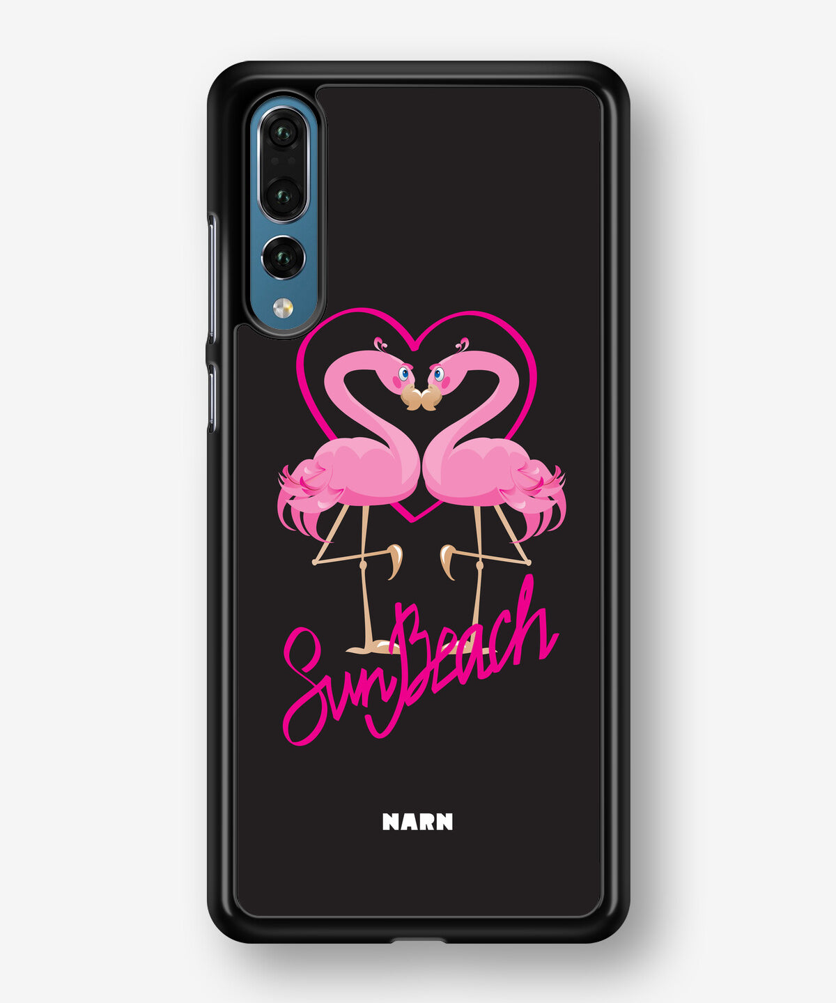 Huawei P20 Pro Hard Case – Beach Flamingo - View 1