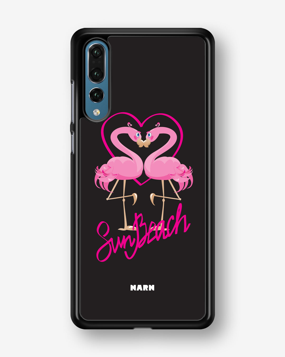 Huawei P20 Pro Hard Case – Beach Flamingo - View 1