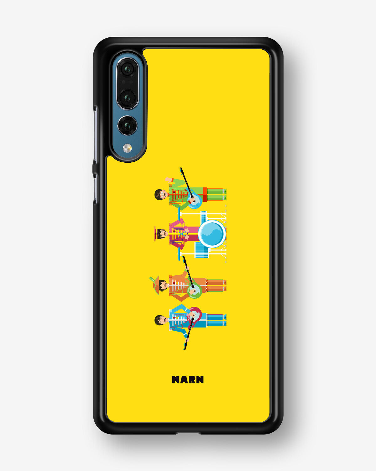 Huawei P20 Pro Hard Case – Beatles Yellow - View 1
