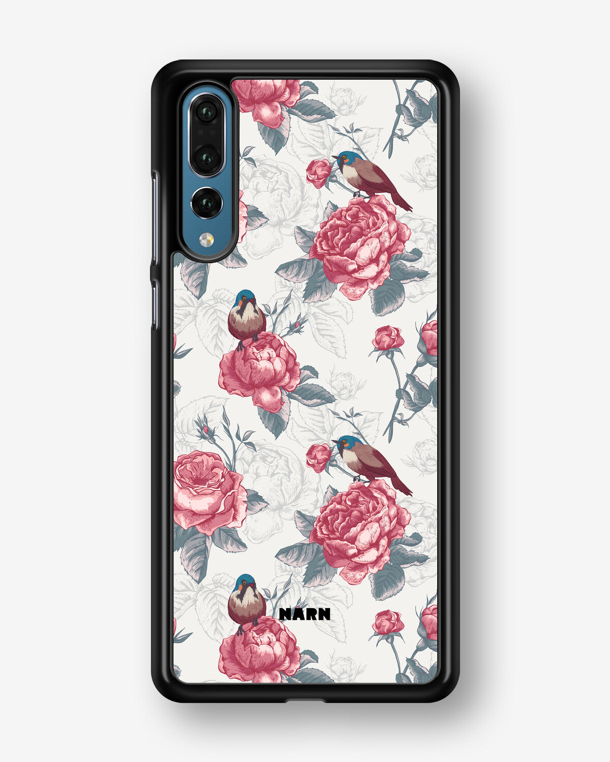 Huawei P20 Pro Hard Case – Birds Among Roses - View 1
