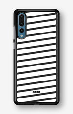 Huawei P20 Pro Hard Case – Black Stripes - View 1