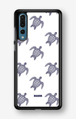 Huawei P20 Pro Hard Case – Blue Turtles - View 1