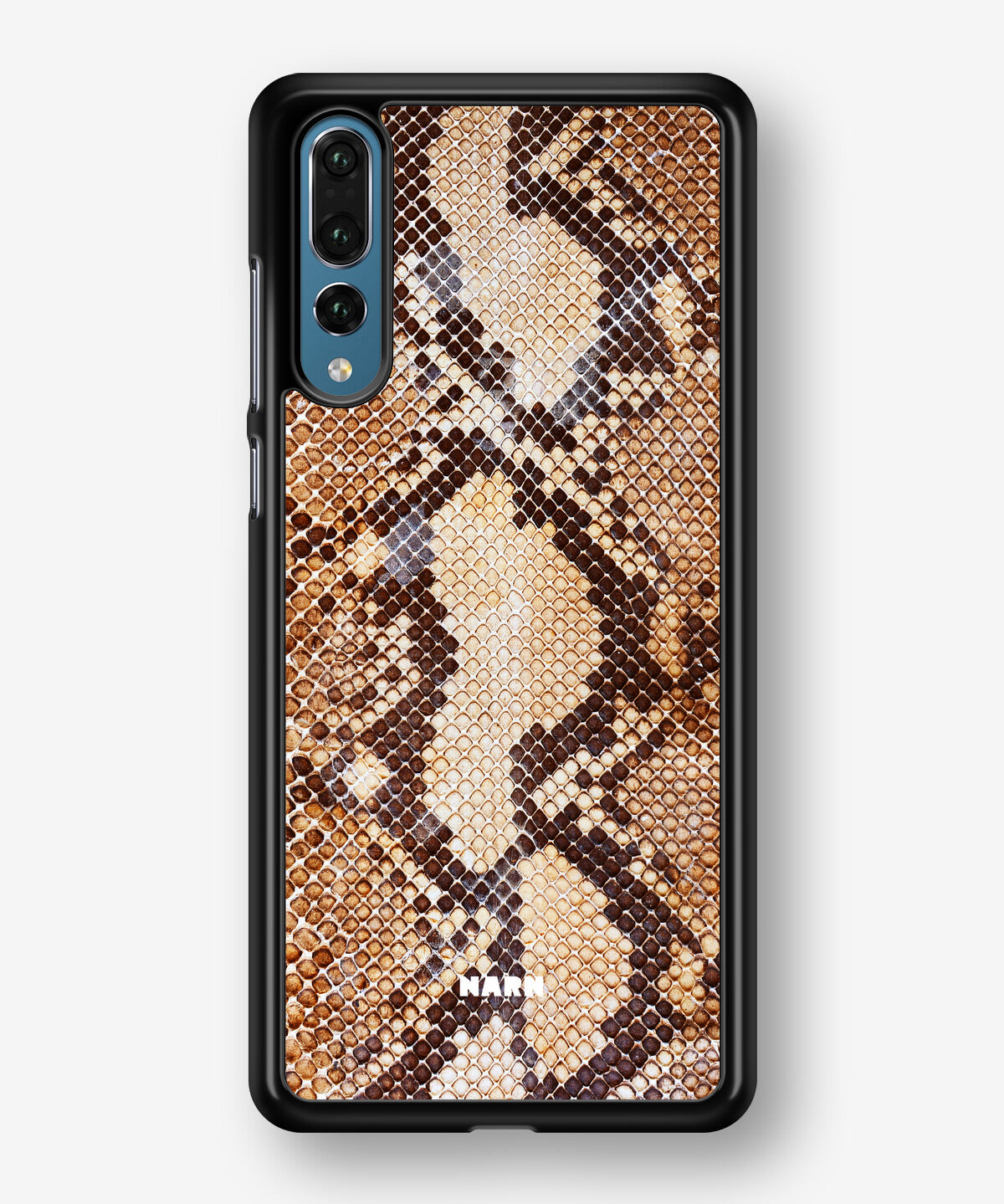 Huawei P20 Pro Hard Case – Brown Snakeskin - View 1