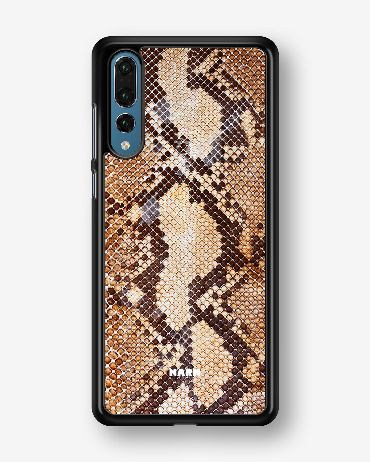 Huawei P20 Pro Hard Case – Brown Snakeskin - View 1
