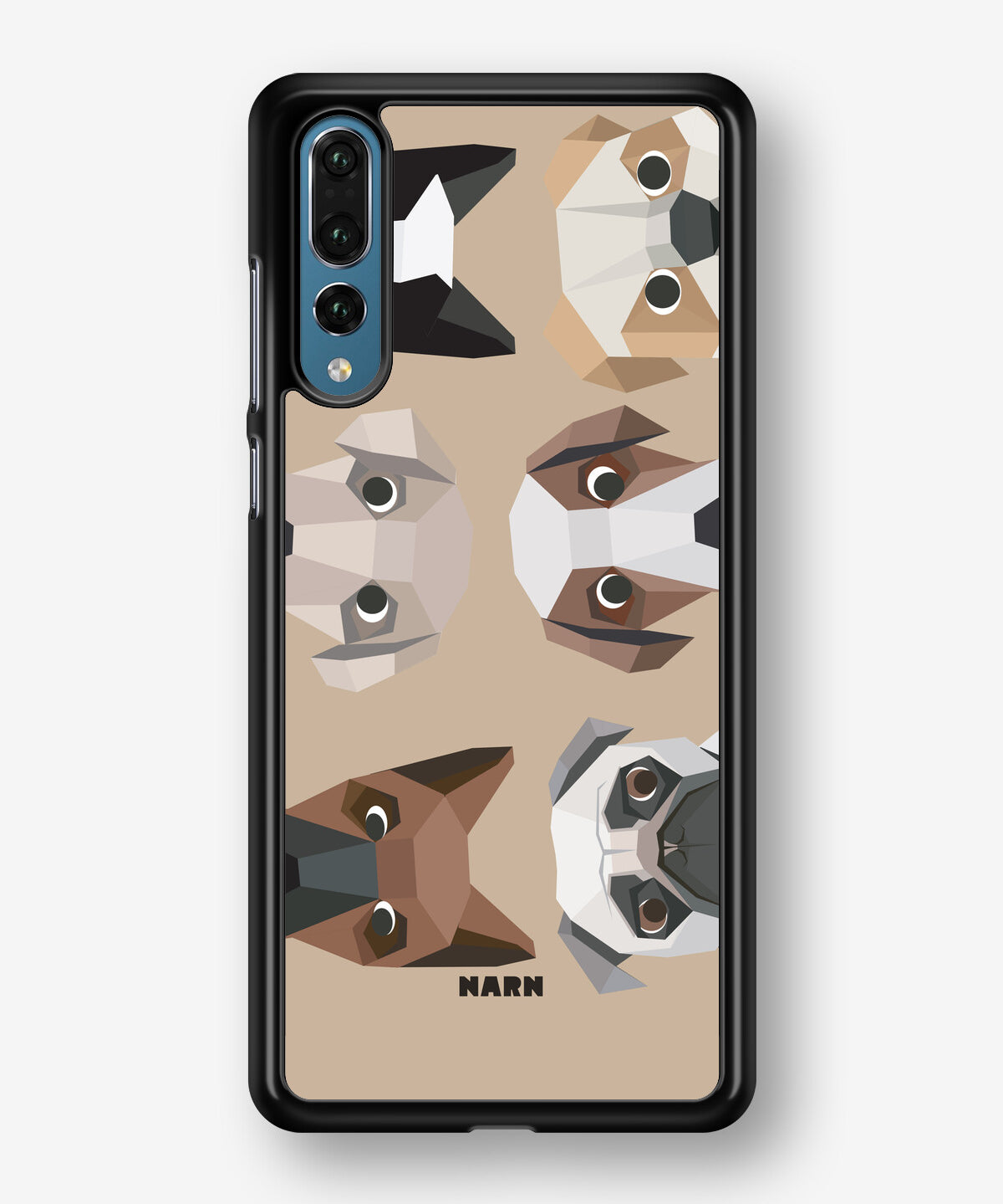 Huawei P20 Pro Hard Case – Cute Dogs - View 1