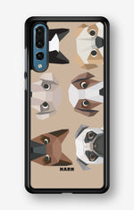 Huawei P20 Pro Hard Case – Cute Dogs - View 1