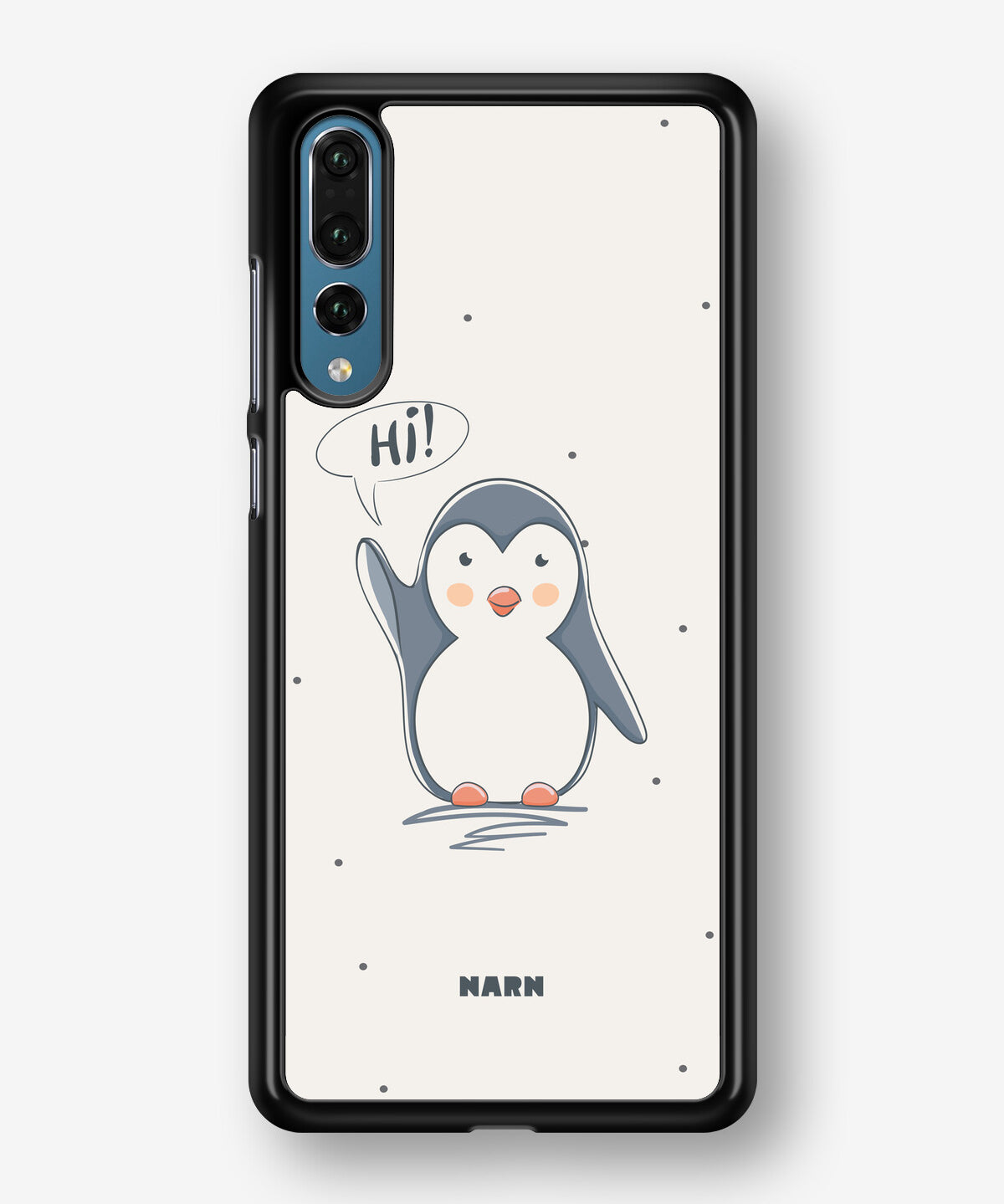 Huawei P20 Pro Hard Case – Cute Penguin - View 1