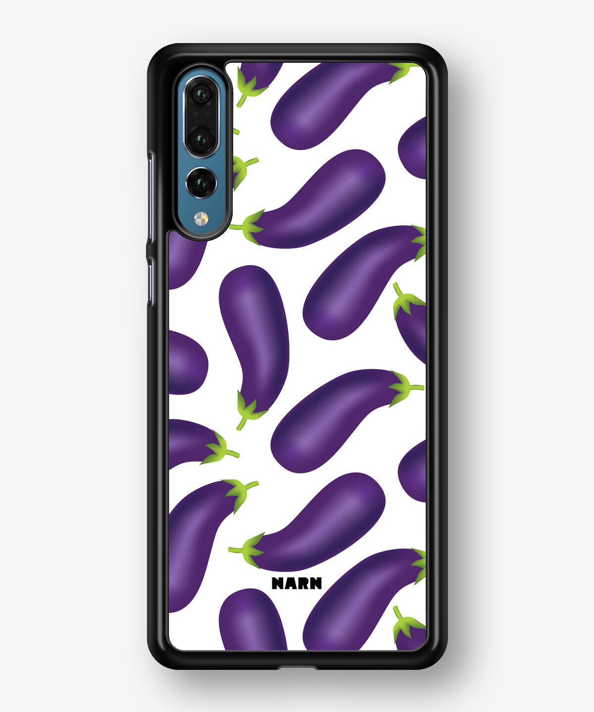 Huawei P20 Pro Hard Case – Eggplant Pattern - View 1