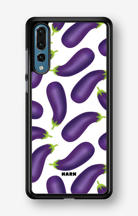Huawei P20 Pro Hard Case – Eggplant Pattern - View 1