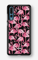 Huawei P20 Pro Hard Case – Flamingos - View 1