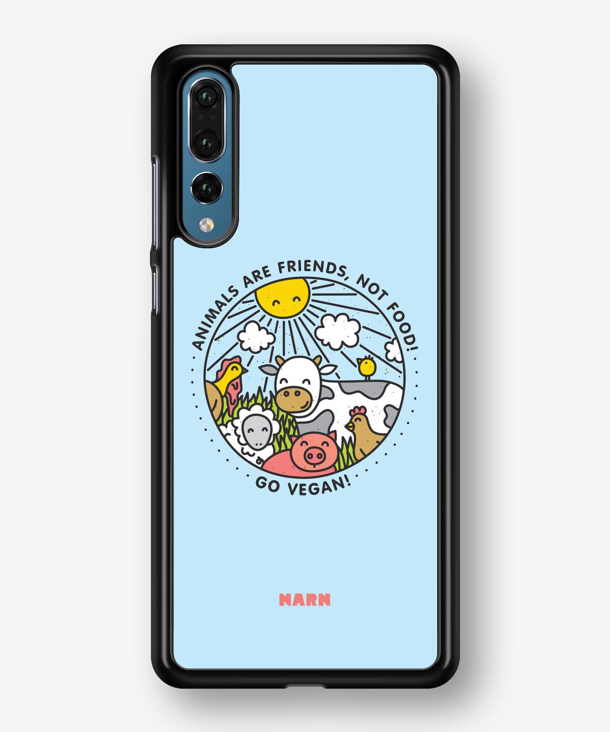 Huawei P20 Pro Hard Case – Friends, Not Food - View 1