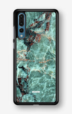 Huawei P20 Pro Hard Case – Green Marble - View 1