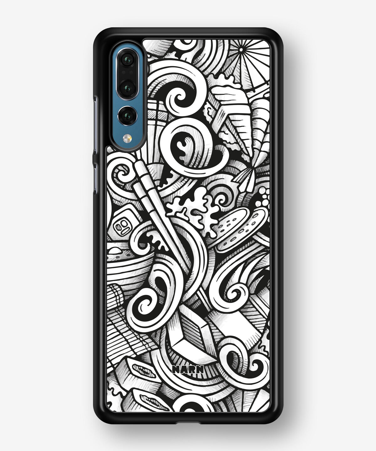 Huawei P20 Pro Hard Case – Japanese Pattern - View 1