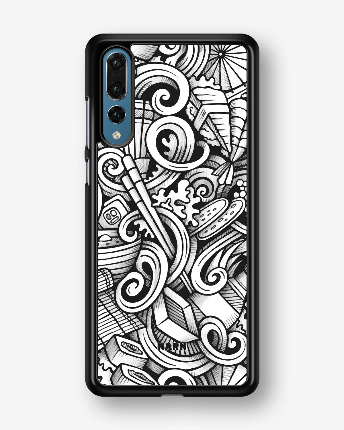 Huawei P20 Pro Hard Case – Japanese Pattern - View 1