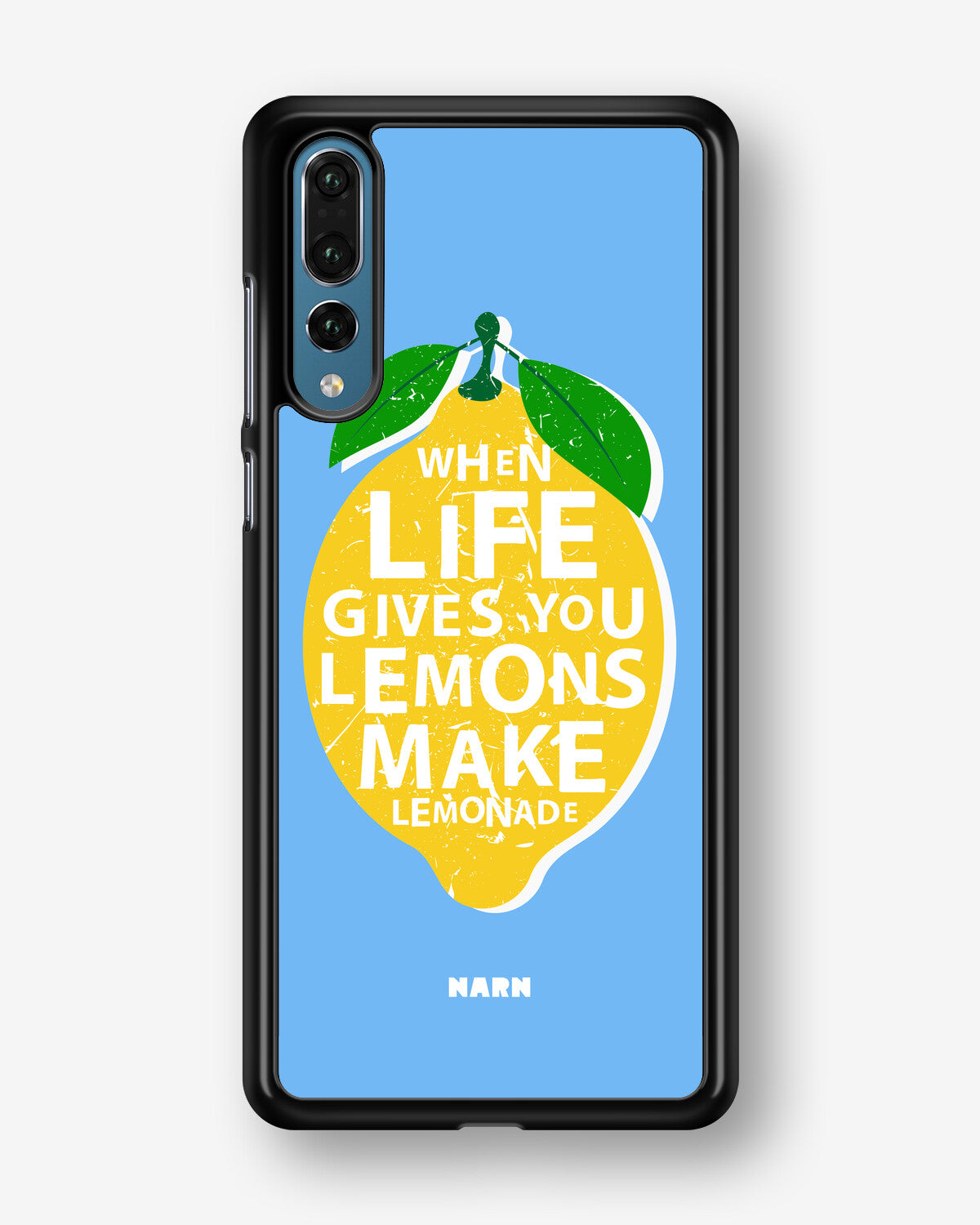 Huawei P20 Pro Hard Case – Lemon Quote - View 1
