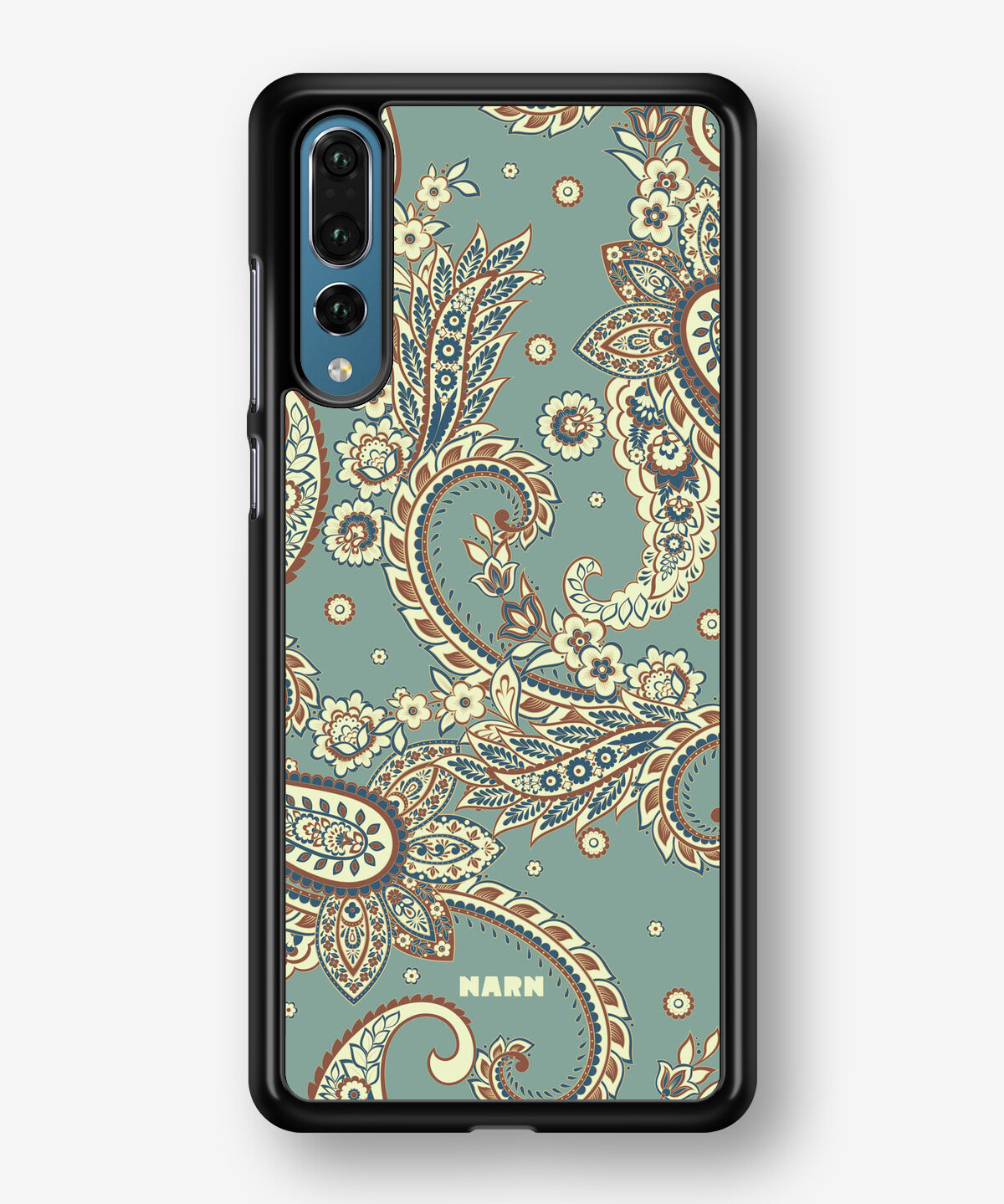 Huawei P20 Pro Hard Case – Paisley Green - View 1