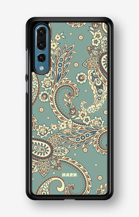 Huawei P20 Pro Hard Case – Paisley Green - View 1