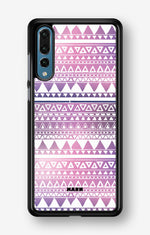 Huawei P20 Pro Hard Case – Purple Aztec - View 1