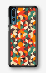 Huawei P20 Pro Hard Case – Retro Geometric - View 1