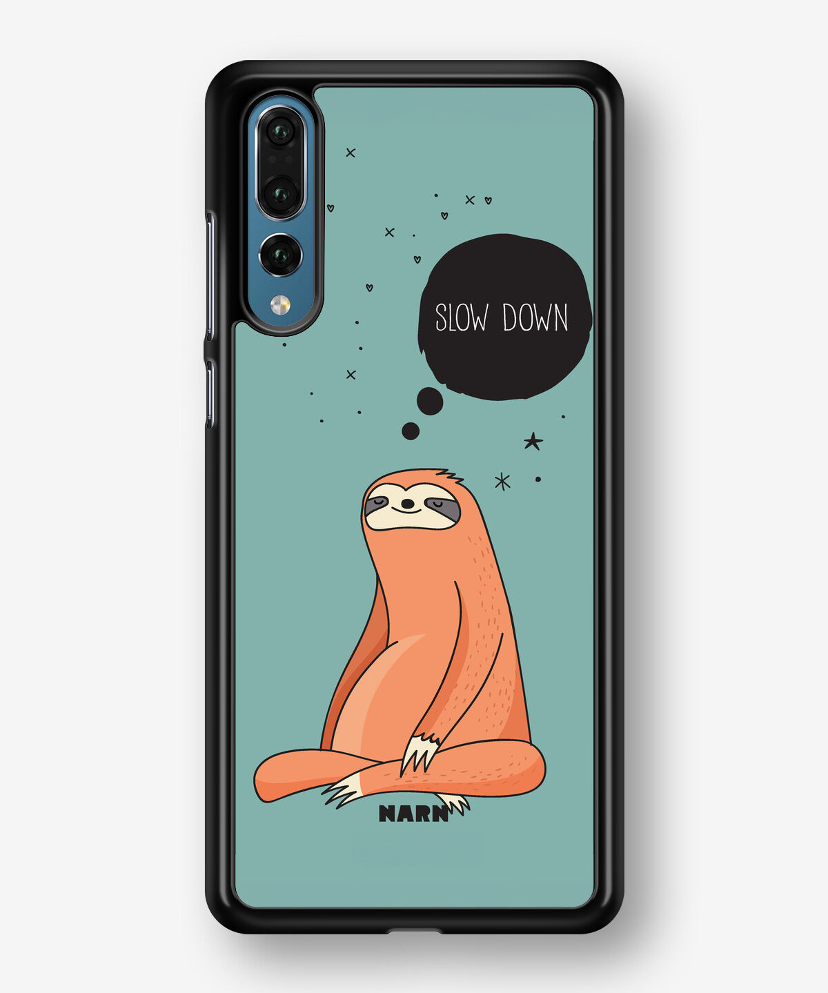 Huawei P20 Pro Hard Case – Slow Down Sloth - View 1