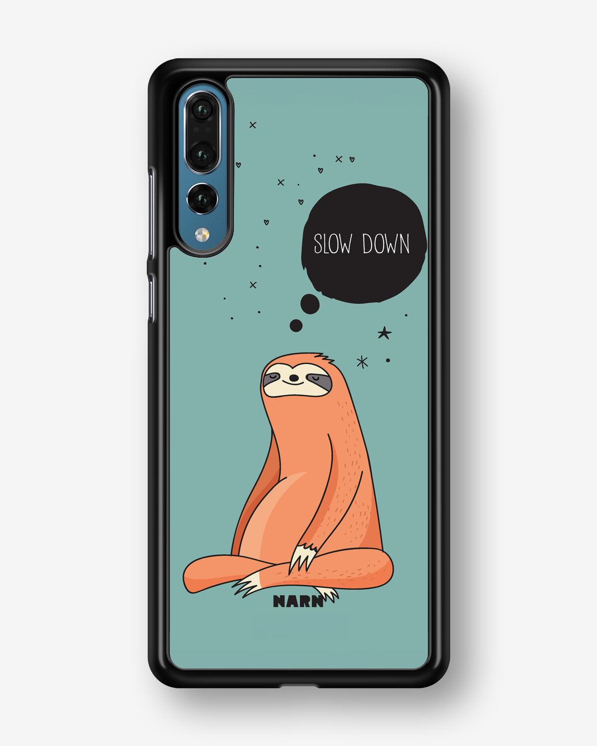 Huawei P20 Pro Hard Case – Slow Down Sloth - View 1