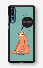 Huawei P20 Pro Hard Case – Slow Down Sloth - View 1