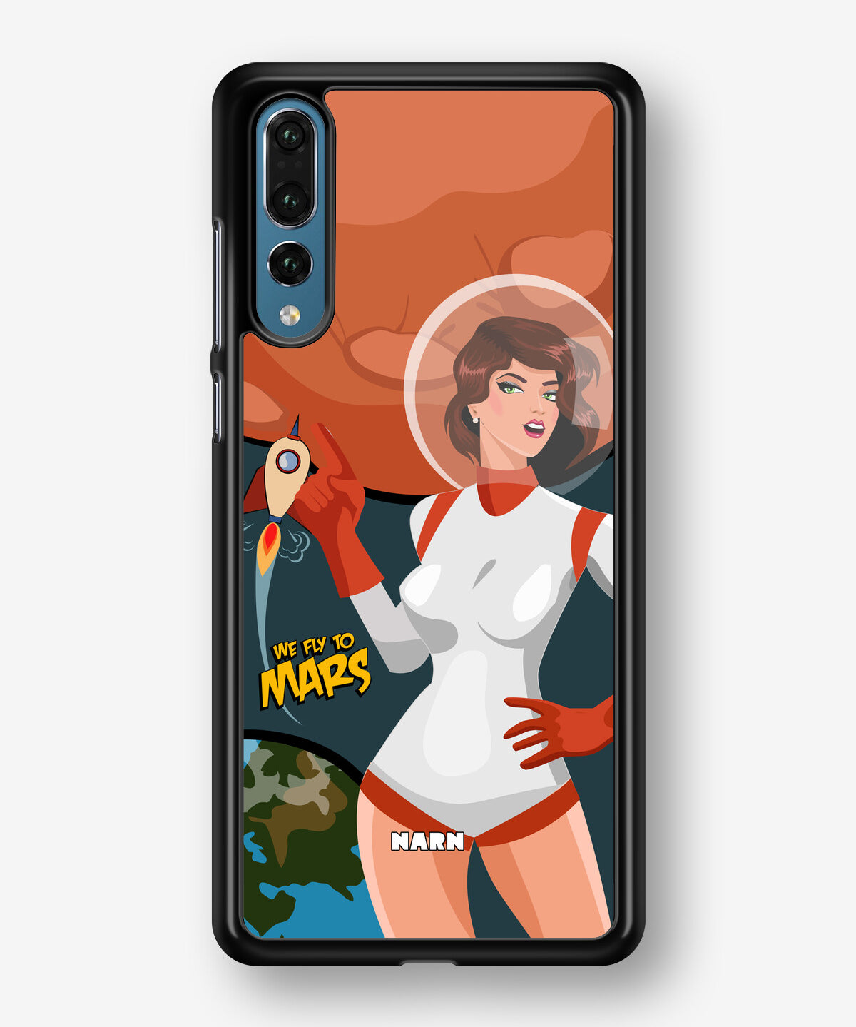 Huawei P20 Pro Hard Case – We Fly To Mars - View 1