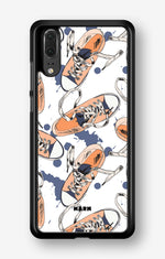 Huawei P20 Hard Case – Apricot Sneakers - View 1