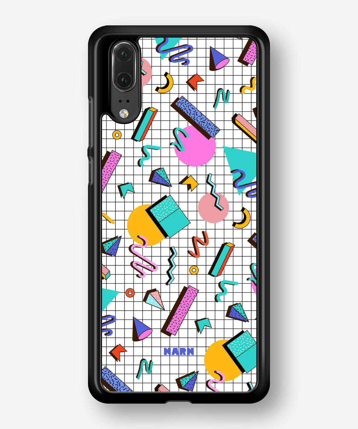 Huawei P20 Hard Case – 80s Memphis - View 1