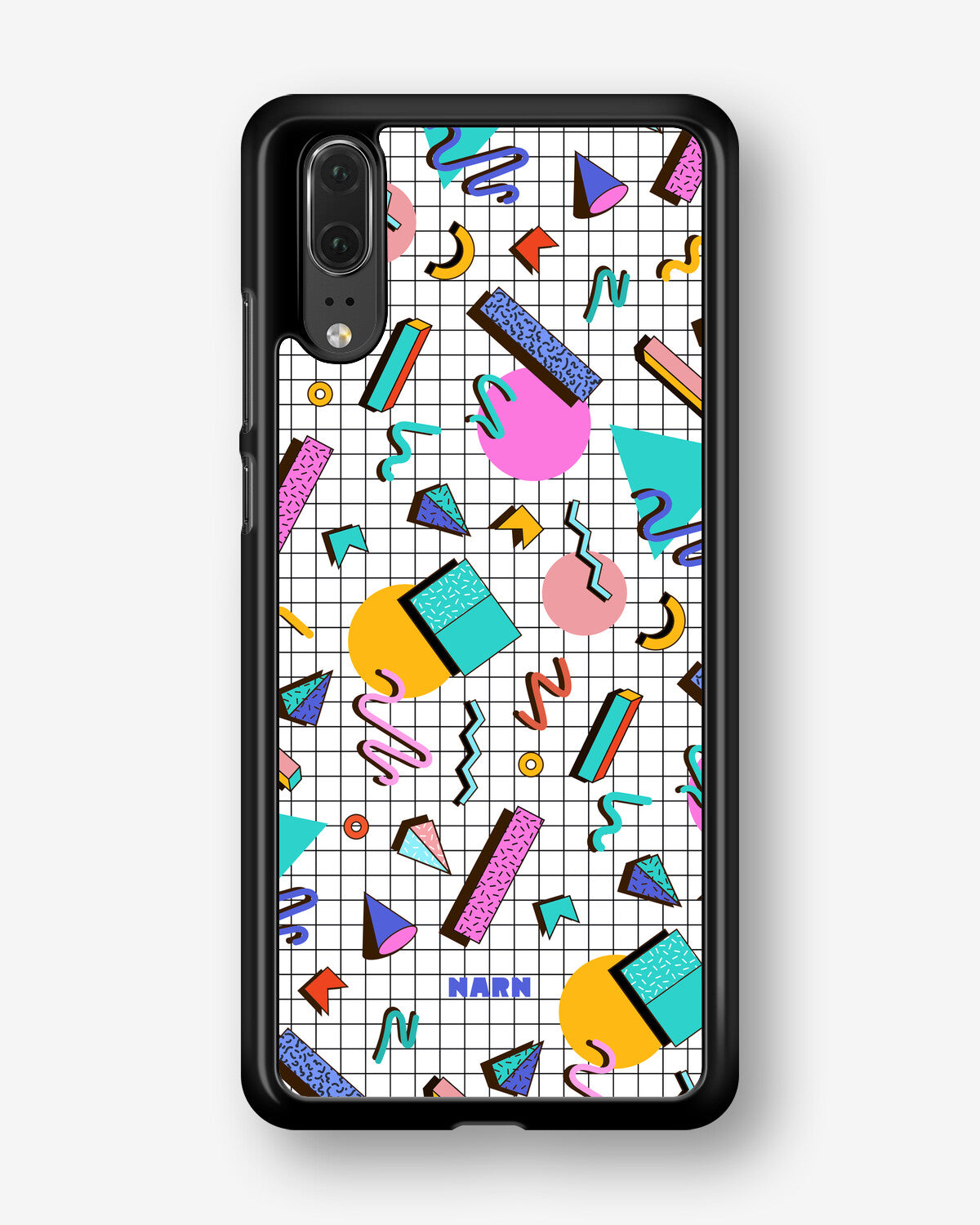 Huawei P20 Hard Case – 80s Memphis - View 1