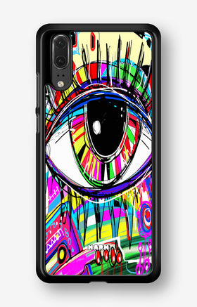 Huawei P20 Hard Case – Abstract Eye - View 1
