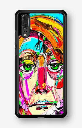 Huawei P20 Hard Case – Abstract Portrait - View 1